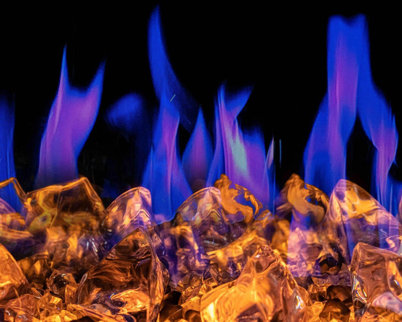 Litedeer Mercury 5 color crystal decor media for 55 inch Smart Electric Fireplace - Litedeer Homes