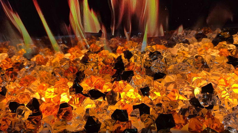 Mercury Decor Media Kit for LiteStar 30-in Small Fireplace