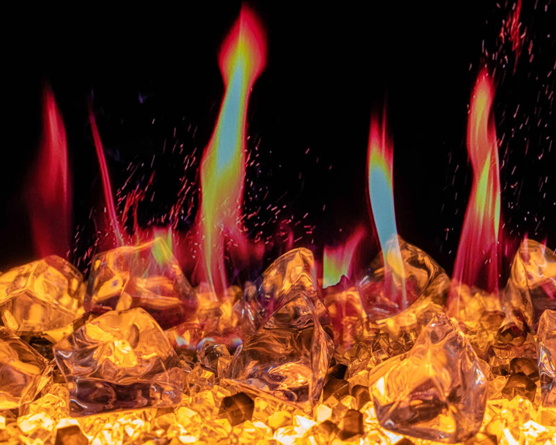 Mercury Decor Media Kit for Litedeer 75-in Large Smart Electric Fireplace