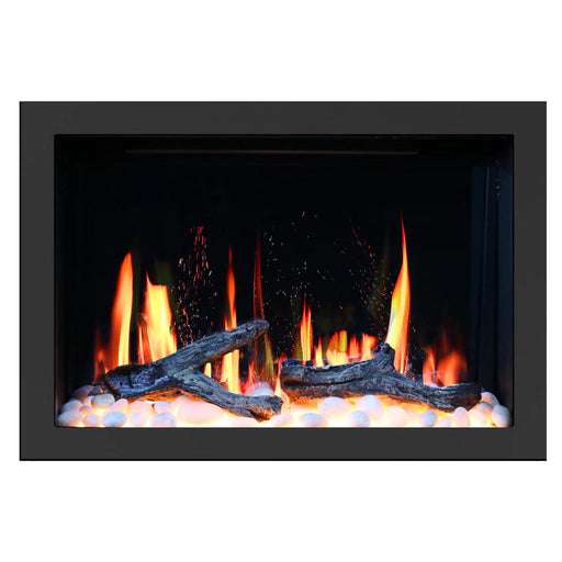 Litedeer LiteStar 30 inch Smart Electric Fireplace Insert ZEF38VC2, Black - Litedeer Homes